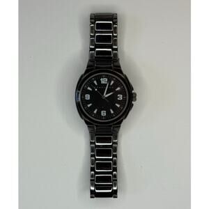 Sean John Black Stainless Steel Watch EXCELLENT CONDITION